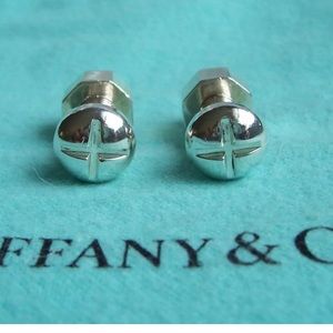 Tiffany & Co. Sterling Nuts & Bolts Cuff Links